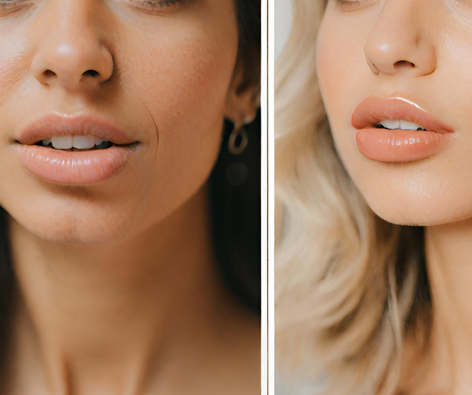 Lip Enhancement Before After