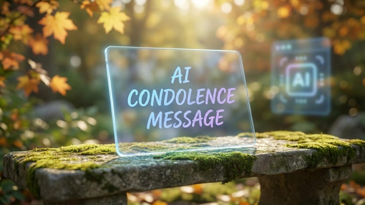 ai condolence message