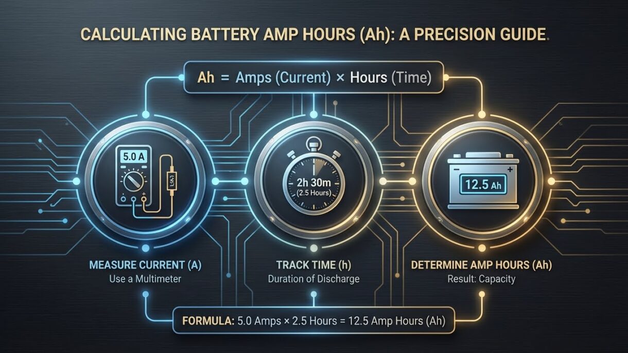 how to figure amp hours of a battery