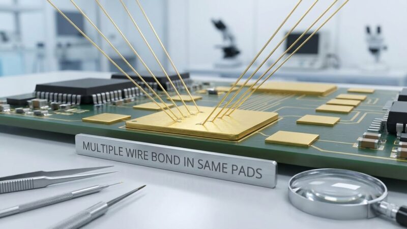 Multiple Wire Bond in Same Pads