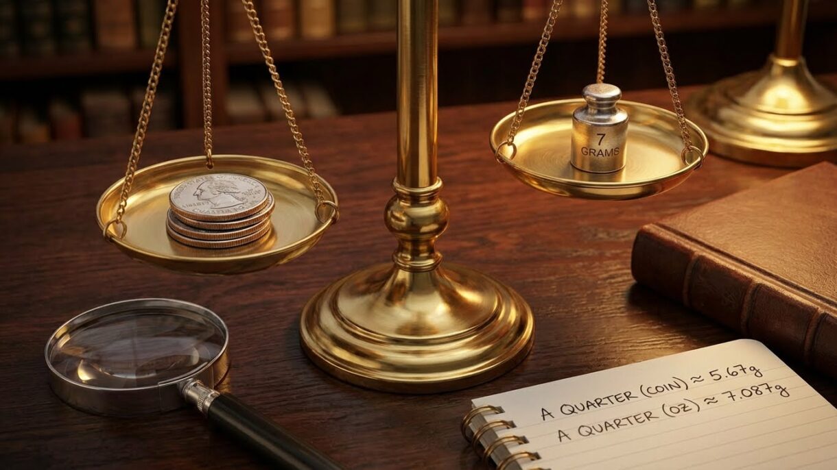 how many grams is a quarter