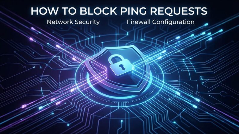 how to block ping requests