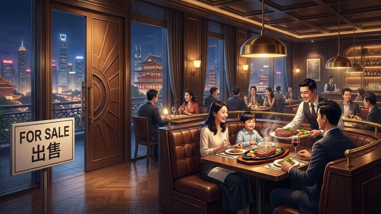 happy steak restaurant china for sale