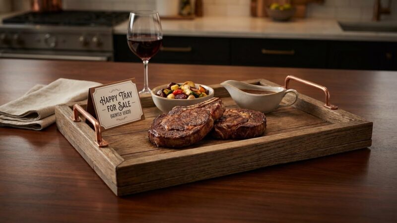 happy steak tray for sale used