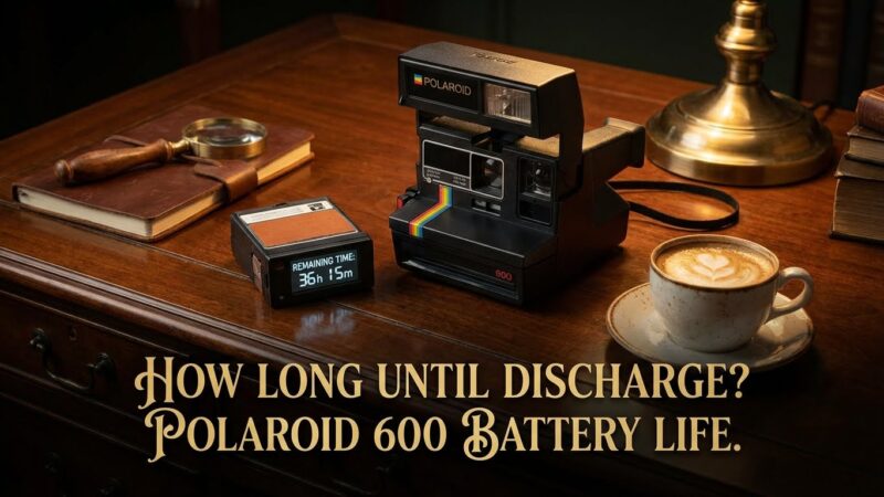 How Long Until Battery Discharges from Polaroid 600 Camera