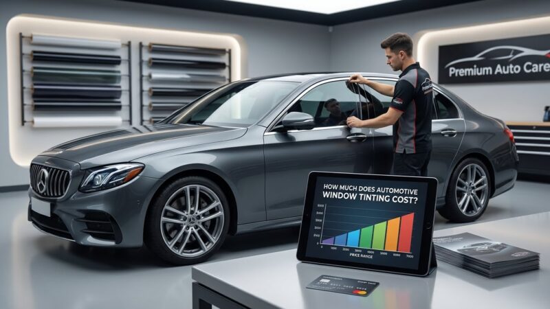 How Much Does Automotive Window Tinting Cost