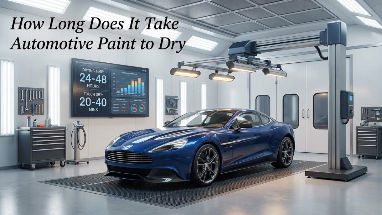 How Long Does It Take Automotive Paint to Dry