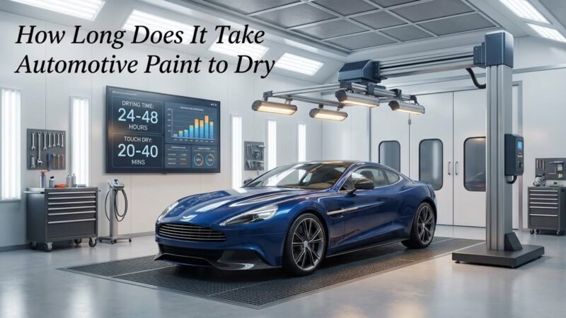How Long Does It Take Automotive Paint to Dry