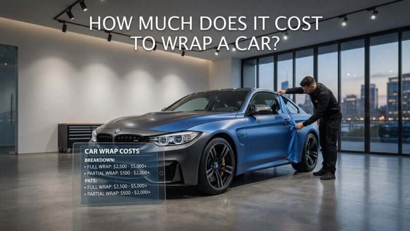 How Much Does It Cost to Wrap a Car