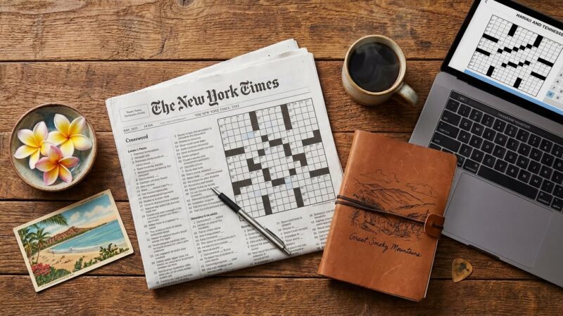 Hawaii and Tennessee NYT Crossword