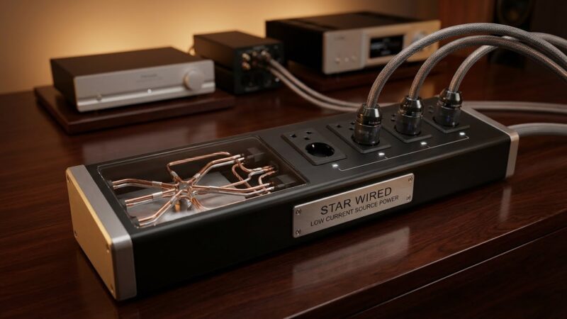 Star Wired Low Current Power Strip for Sources