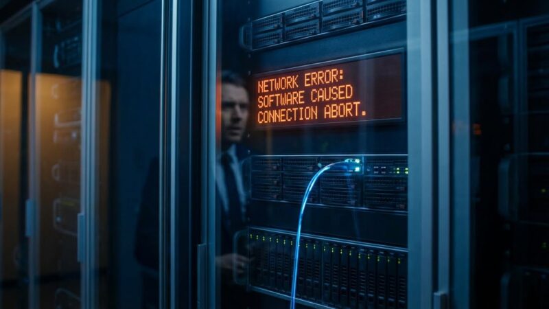 Network Error: Software Caused Connection Abort