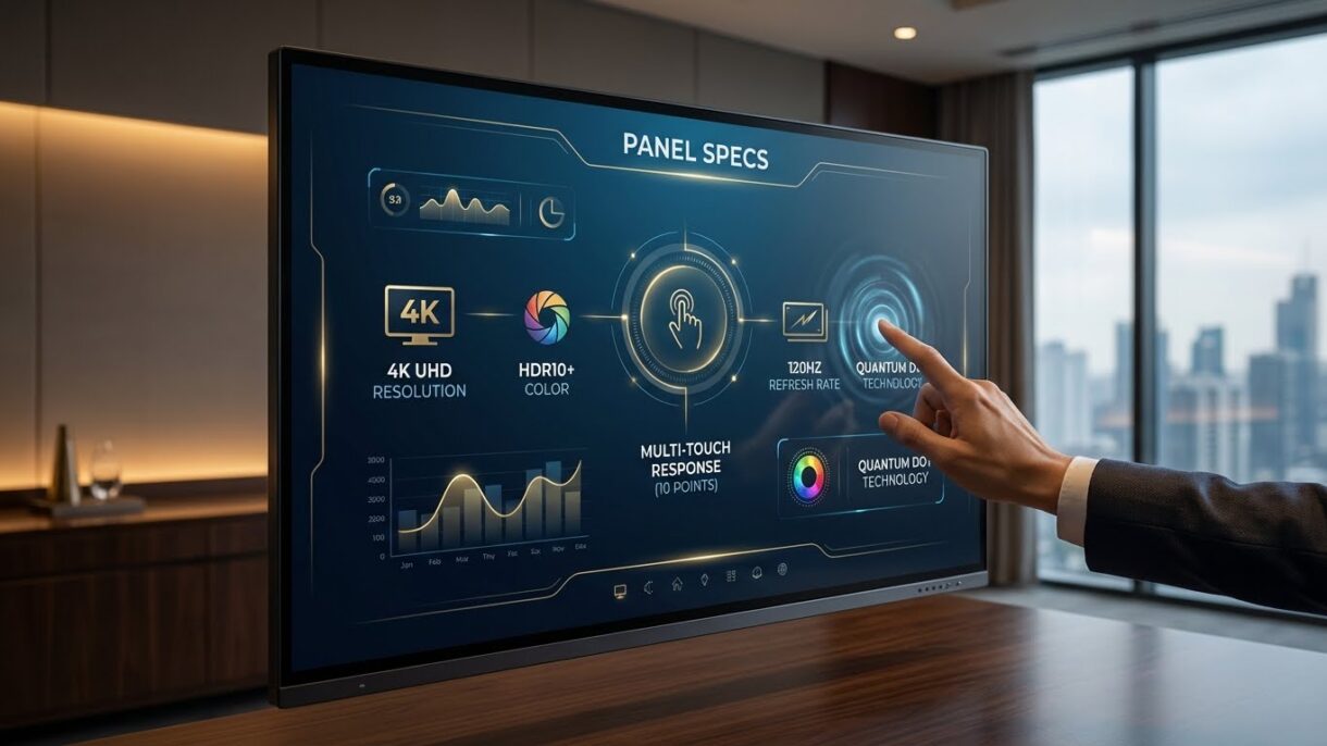 panel specs for smart interactive display