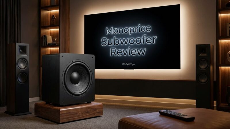 Monoprice Subwoofer Review