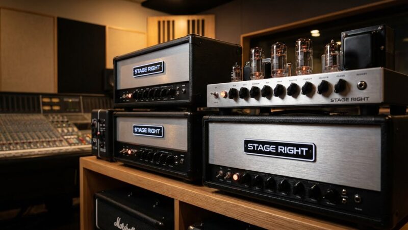 Monoprice Stage Right Amp Heads