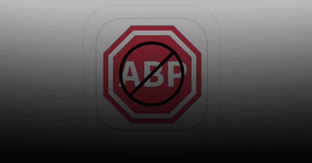 adblock plus blocked