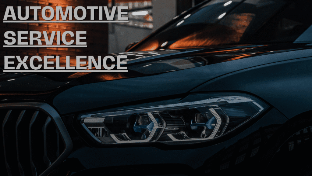 Driving Confidence: The Key Elements of Automotive Service Excellence 1 automotive service excellence