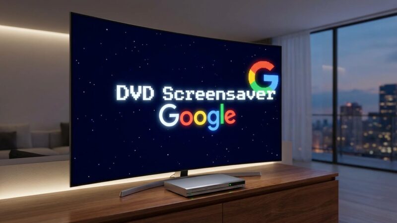 DVD Screensaver Google