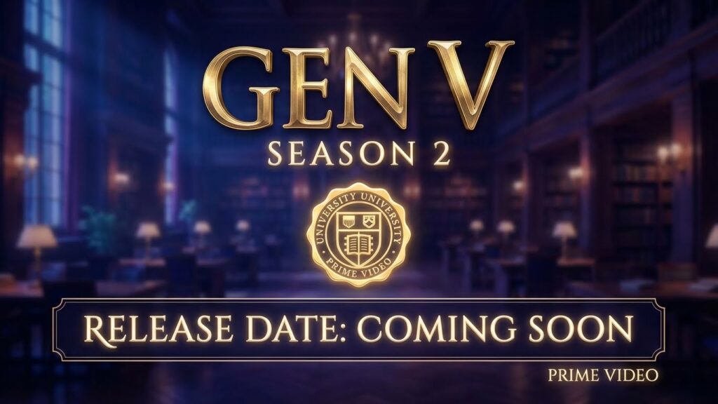 Gen V Season 2 Release Date