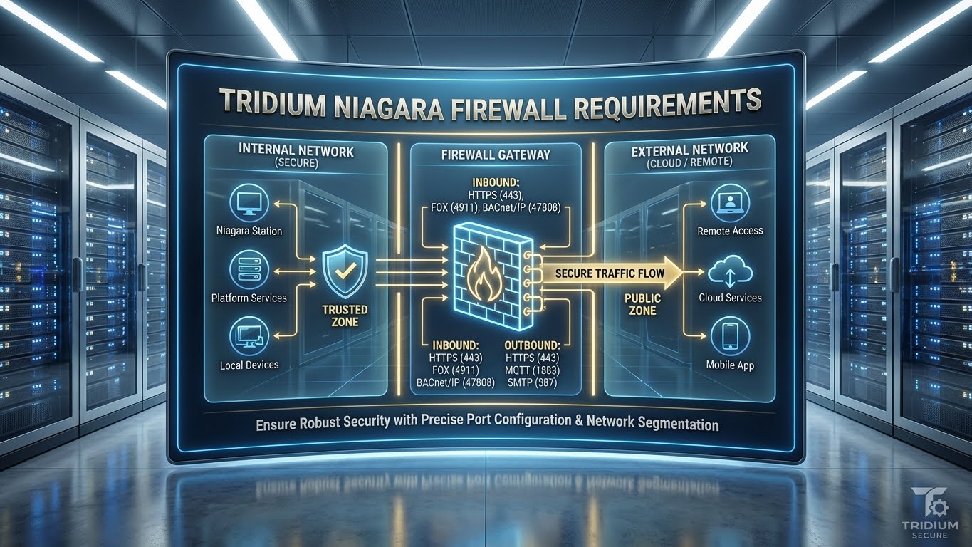 Tridium Niagara Firewall Requirements)